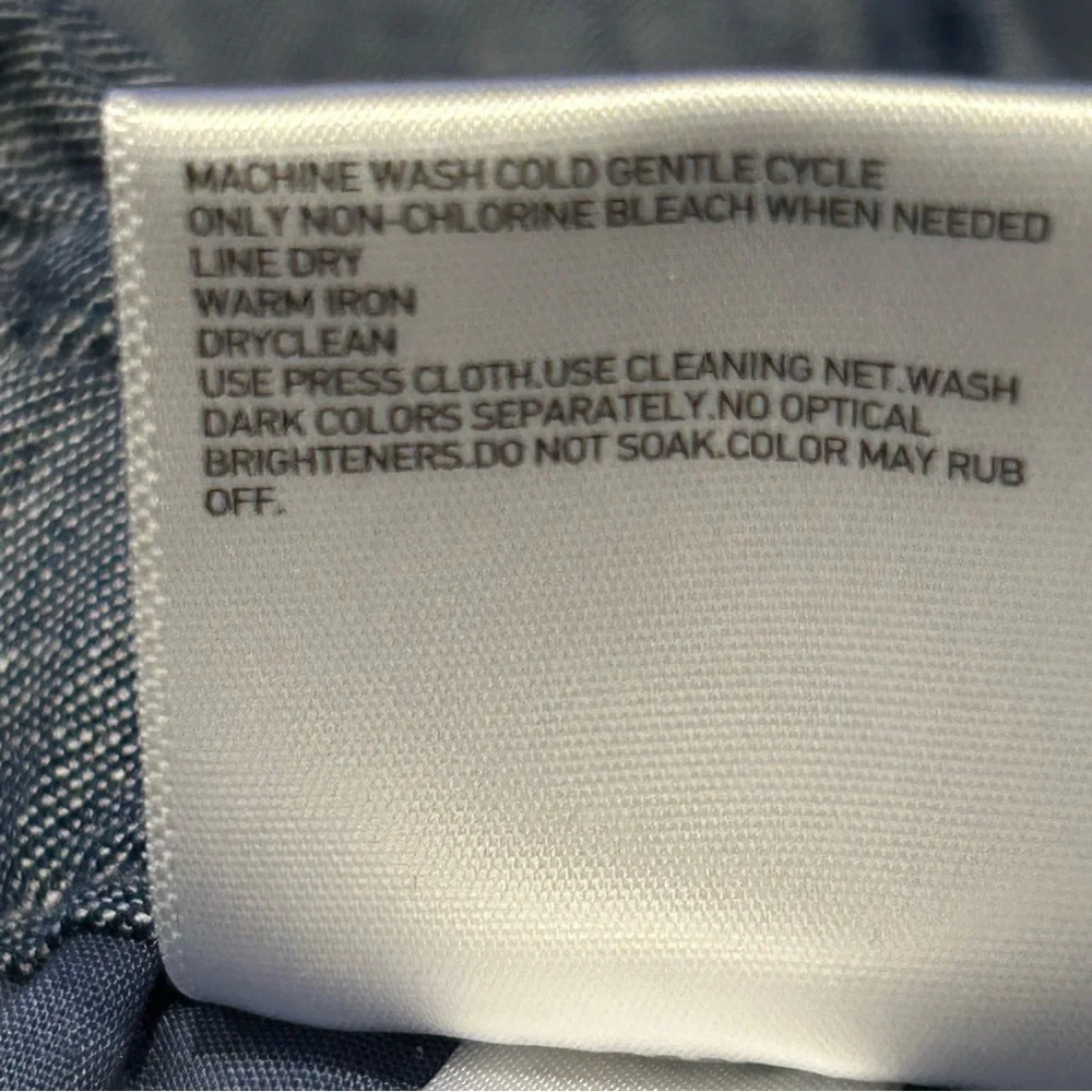 Uniqlo Linen Cotton Pull On Shorts Women’s XS Blue Elastic Waist Lightweight‎